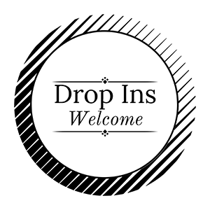 Drop Ins Welcome Badge